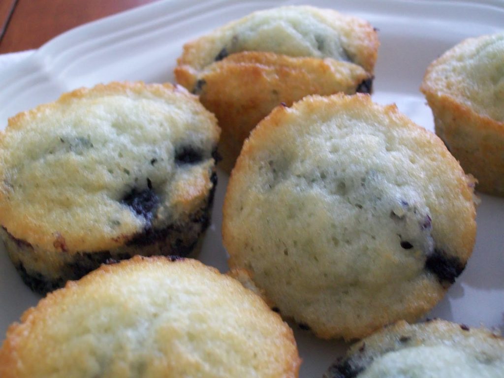 blueberry muffins