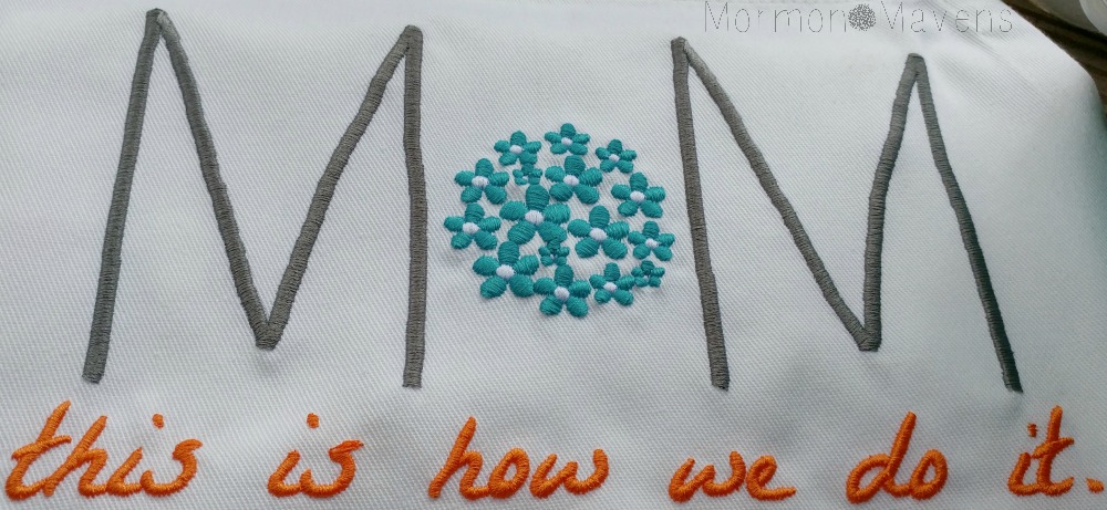 Apron Embroidery Closeup