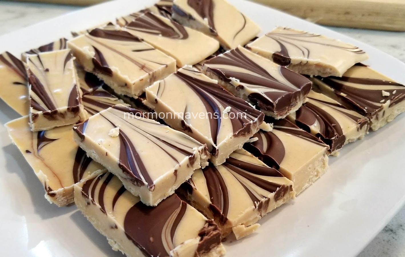 tiger butter fudge