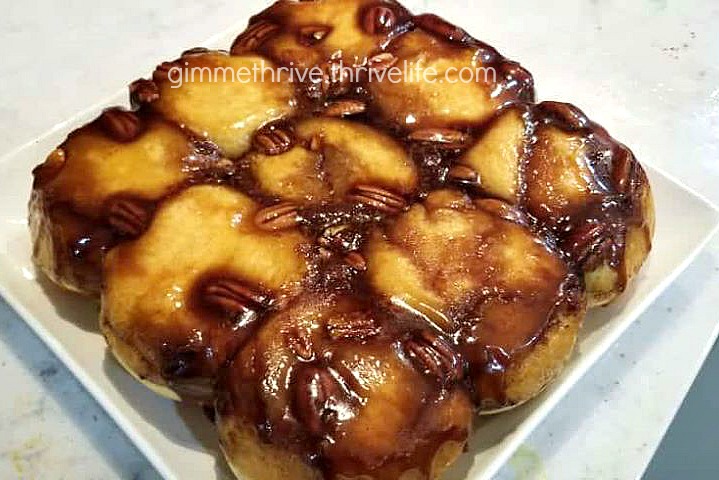 sticky buns in cast iron