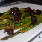 Roasted Asparagus with Olives