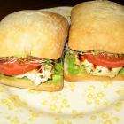 Grilled Chicken Sandwich with Alfalfa Sprouts