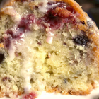 Glazed Berry Medley Cake