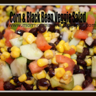 Corn & Black Bean Veggie Salad