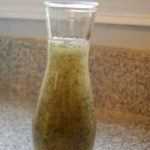Poppyseed Dressing (over Spring Mix Salad)