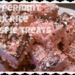 Peppermint Bark Rice Krispie Treats Peppermint Bark Rice Krispie Treats